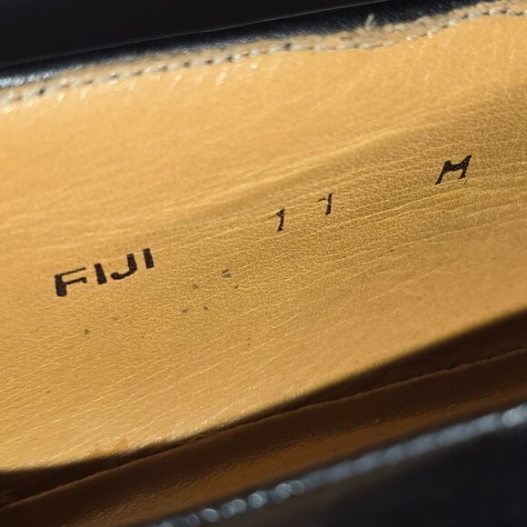 Mezlan FIJI Black Leather Slip On Shoes Men's 11 M Made In Spain - Picture 8 of 9